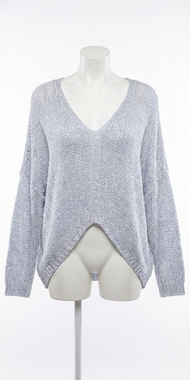 NEW GIGI MODA avola sweater in silver